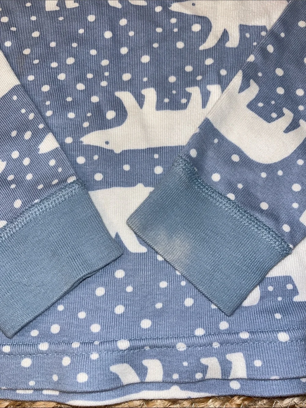 Hanna Andersson 2 pc Pajama Set 14-16 polar bears
